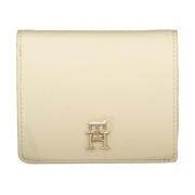 Beige Portemonnee met Kaartsleuven en Muntvak Tommy Hilfiger , Beige ,...