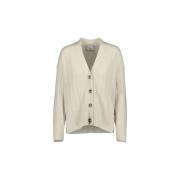 Stijlvolle Cardigan Allude , White , Dames