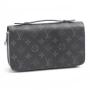 Pre-owned Canvas clutches Louis Vuitton Vintage , Black , Dames