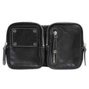 Pre-owned Leather gucci-bags Gucci Vintage , Black , Dames