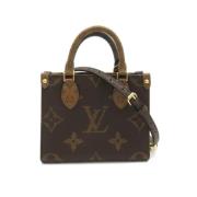 Pre-owned Fabric louis-vuitton-bags Louis Vuitton Vintage , Brown , Da...