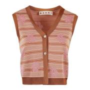 Stijlvolle TOP voor modeliefhebbers Marni , Brown , Dames