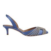 Elegante Slingback Sandalen Aquazzura , Blue , Dames