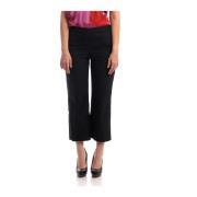 Leather Trousers Manila Grace , Black , Dames