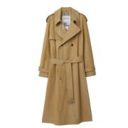 Klassieke Beige Trenchcoat Burberry , Beige , Dames