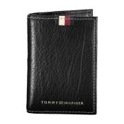 Heren Portemonnee Zwart Portacard Contrast Logo Tommy Hilfiger , Black...