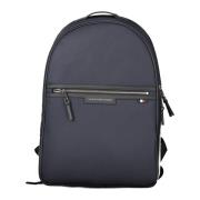 Blauwe Rugzak met Laptopvak Tommy Hilfiger , Blue , Heren