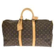 Pre-owned Canvas louis-vuitton-bags Louis Vuitton Vintage , Brown , Da...