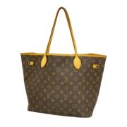 Pre-owned Canvas totes Louis Vuitton Vintage , Brown , Dames