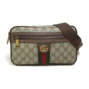 Pre-owned Fabric gucci-bags Gucci Vintage , Beige , Dames