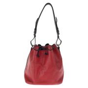 Pre-owned Leather louis-vuitton-bags Louis Vuitton Vintage , Red , Dam...