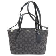 Pre-owned Fabric handbags Coach Pre-owned , Gray , Dames