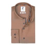 Casual Overhemd Upgrade R2 Amsterdam , Brown , Heren