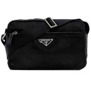 Pre-owned Nylon prada-bags Prada Vintage , Black , Dames