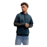 Stargazer Hoodie Blauw Heren Emporio Armani , Blue , Heren