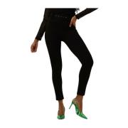 Denise Leggings Zwarte Damesbroek Guess , Black , Dames