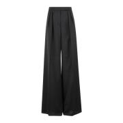 Stijlvolle Zwarte Broek Max Mara , Black , Dames