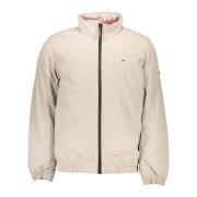 Beige Polyamide Jas Tommy Hilfiger , Beige , Heren