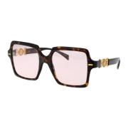 Stijlvolle zonnebril 0Ve4441 Versace , Brown , Dames