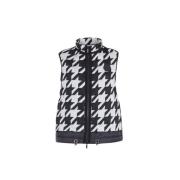 Brokaat Bedrukte Vest Zwart/Wit Carolina Herrera , Black , Dames