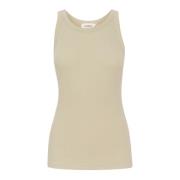 Groene Tanktop Slsimone Spray Soaked in Luxury , Green , Dames