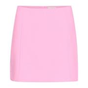 Korte Rok Pastel Lavendel Slim-Fit Soaked in Luxury , Pink , Dames