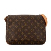 Pre-owned Leather louis-vuitton-bags Louis Vuitton Vintage , Brown , D...