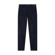 Biologisch Katoen Straight Leg Broek A.p.c. , Blue , Heren