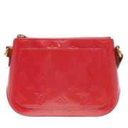 Pre-owned Leather louis-vuitton-bags Louis Vuitton Vintage , Red , Dam...