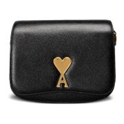 Paris Crossbody Tas Ami Paris , Black , Dames