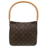 Pre-owned Canvas louis-vuitton-bags Louis Vuitton Vintage , Brown , Da...