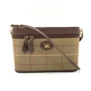 Pre-owned Canvas shoulder-bags Burberry Vintage , Brown , Dames