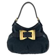 Pre-owned Canvas gucci-bags Gucci Vintage , Black , Dames