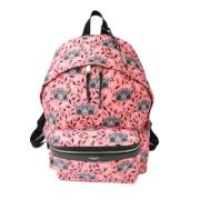 Pre-owned Canvas backpacks Yves Saint Laurent Vintage , Pink , Dames