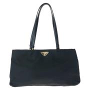 Pre-owned Canvas prada-bags Prada Vintage , Black , Dames