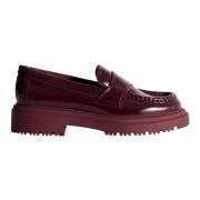 School Wijn Loafer Hoff , Red , Dames