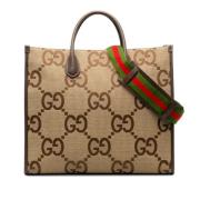 Pre-owned Canvas gucci-bags Gucci Vintage , Brown , Dames