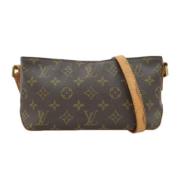 Pre-owned Canvas louis-vuitton-bags Louis Vuitton Vintage , Brown , Da...