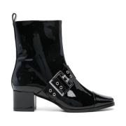 Zwarte Lak Schoenen Carel , Black , Dames