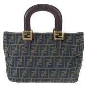 Pre-owned Canvas fendi-bags Fendi Vintage , Brown , Dames