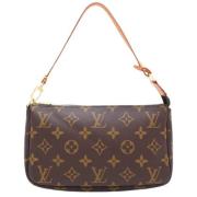 Pre-owned Canvas louis-vuitton-bags Louis Vuitton Vintage , Brown , Da...