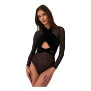 Flawless Bodysuit Black Undress Code , Black , Dames