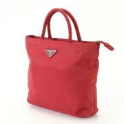 Pre-owned Canvas prada-bags Prada Vintage , Red , Dames