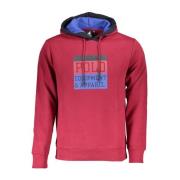 Roze Hoodie van Katoen met Logo U.s. Polo Assn. , Pink , Heren