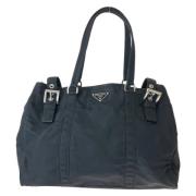 Pre-owned Canvas prada-bags Prada Vintage , Black , Dames