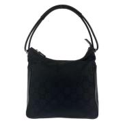 Pre-owned Canvas gucci-bags Gucci Vintage , Black , Dames