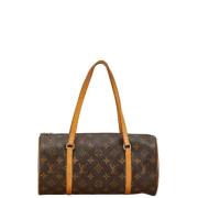 Pre-owned Canvas louis-vuitton-bags Louis Vuitton Vintage , Brown , Da...