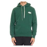 Groene Katoenen Hoodie Autry , Green , Heren