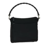 Pre-owned Nylon handbags Gucci Vintage , Black , Dames