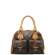 Pre-owned Canvas louis-vuitton-bags Louis Vuitton Vintage , Brown , Da...